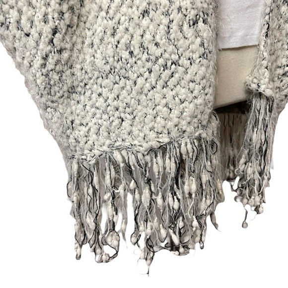 UMGEE Open Front Fringe‎ Kimono Sweater Cardigan, M/L - Picture 7 of 11